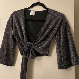 Sparkle party shawl/ cover-up